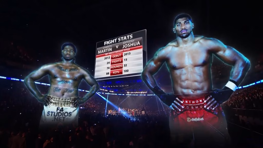 Anthony Joshua vs Charles Martin – Apr 9, 2016