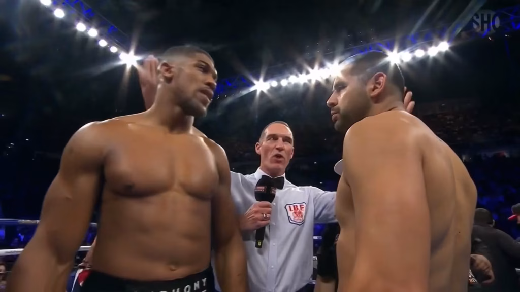 Anthony Joshua vs Eric Molina – Dec 10, 2016
