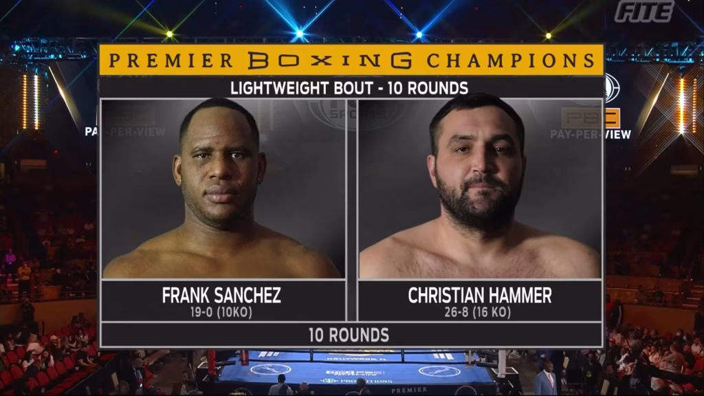 Frank Sanchez vs Christian Hammer – Jan 1, 2022