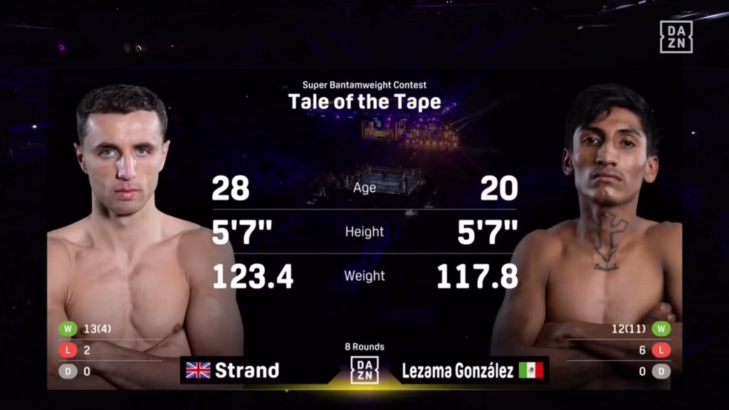Brad Strand vs Ruben Lezama Gonzalez – Feb 7, 2026