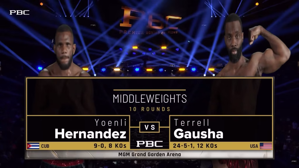 Yoenli Hernandez vs Terrell Gausha – Mar 28, 2026