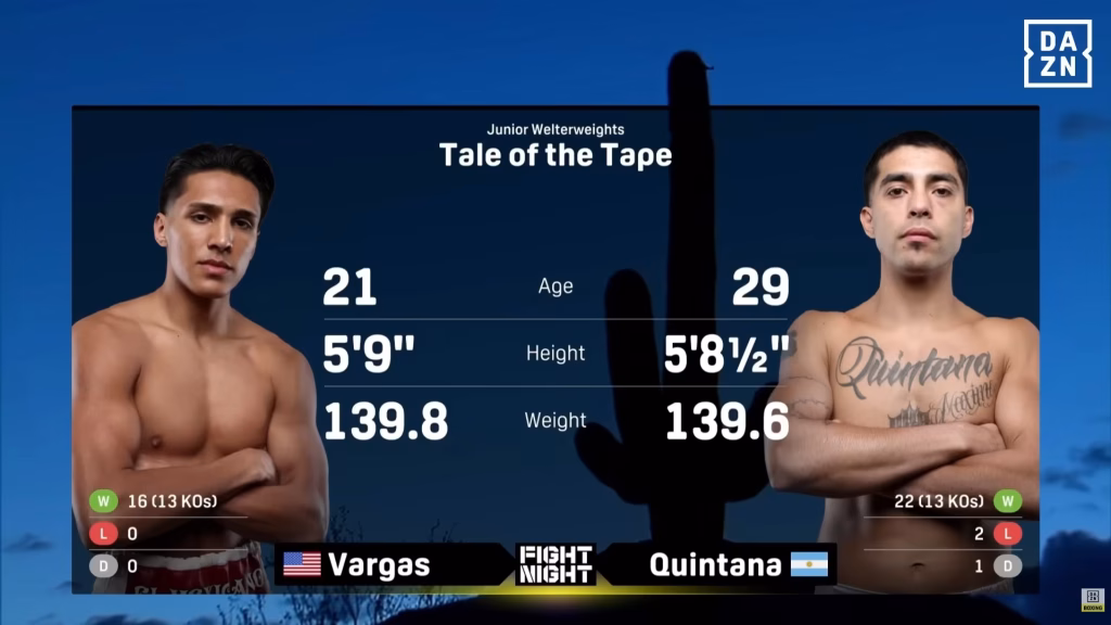 Emiliano Vargas vs Agustin Ezequiel Quintana – Feb 28, 2026