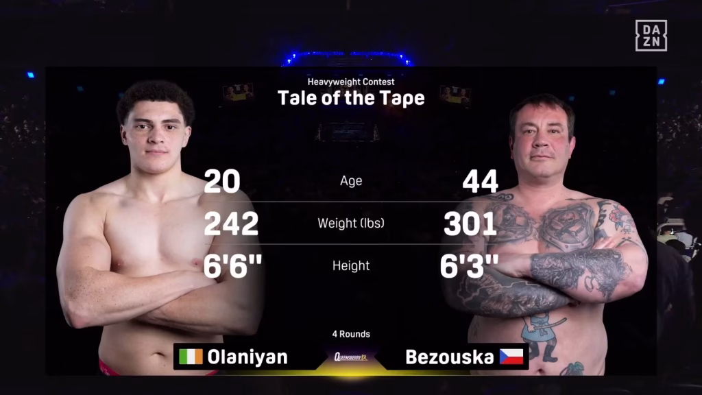 Adam Olaniyan vs Jan Bezouska – Mar 14, 2026