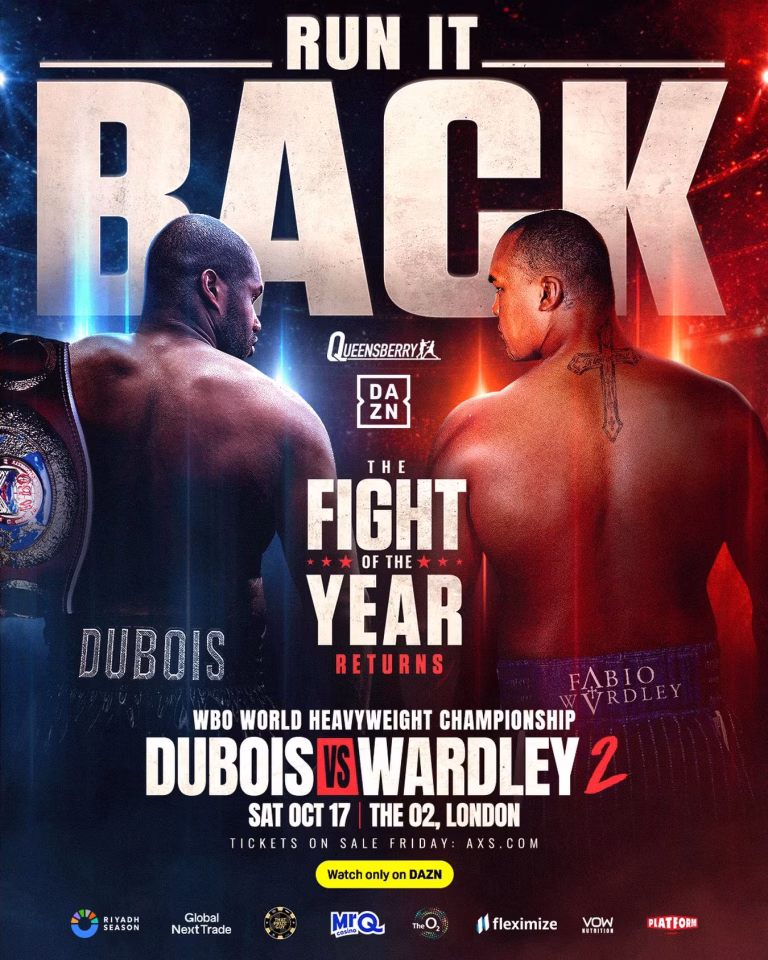 Daniel Dubois vs Fabio Wardley