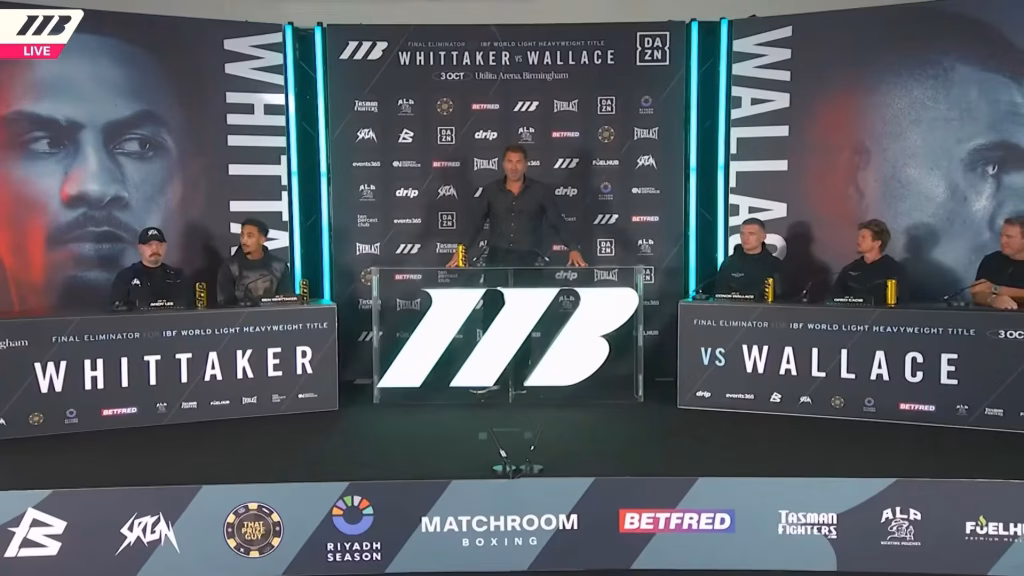 Ben Whittaker vs Conor Wallace – Oct 3, 2026