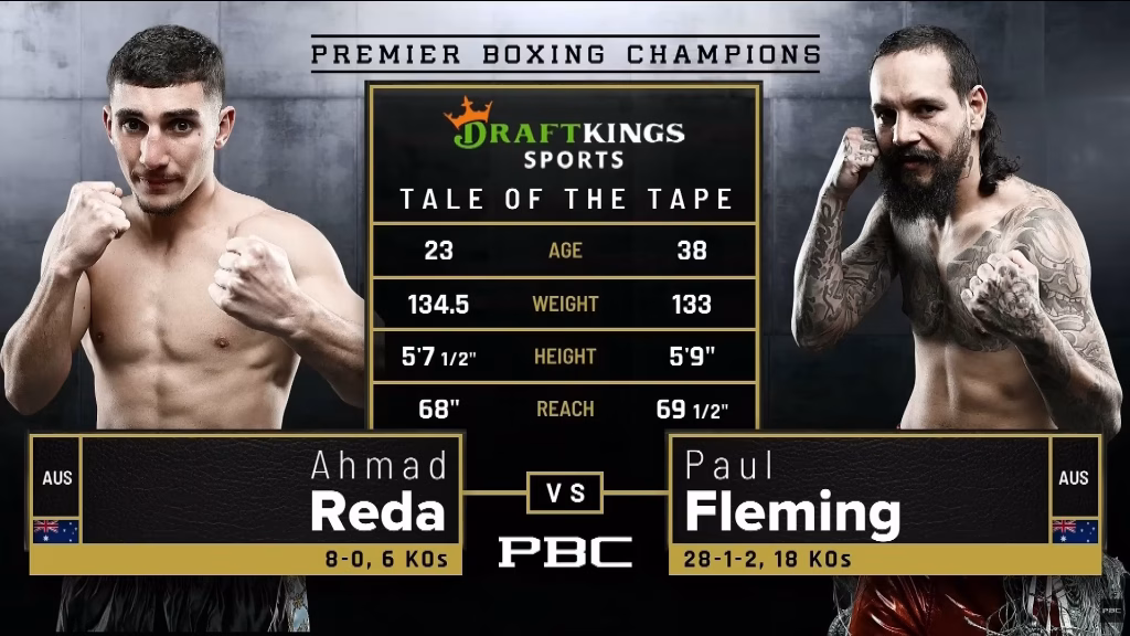 Ahmad Reda vs Paul Fleming – Jul 25, 2026