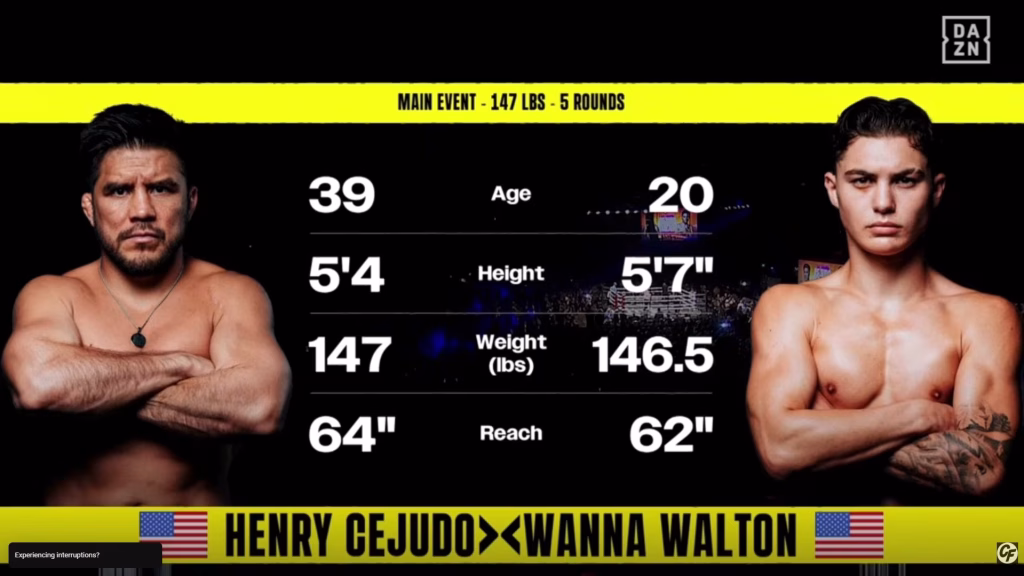 Henry Cejudo vs Javon Walton – Sep 26, 2026
