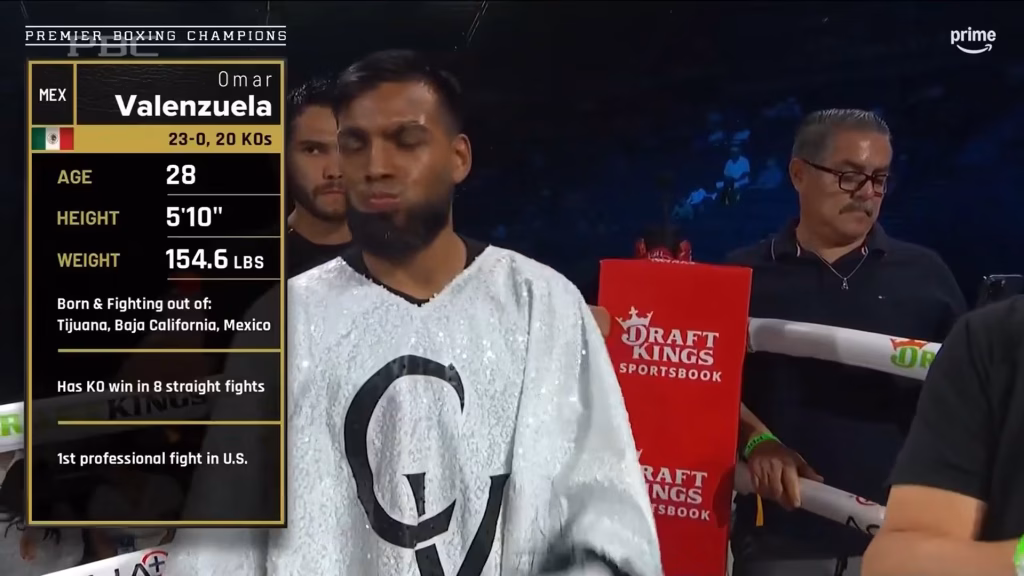 Isaac Lucero vs Omar Valenzuela – May 31, 2025