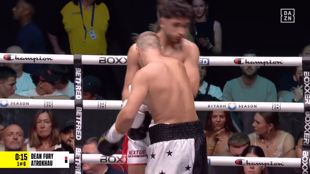 James Dean Fury vs Dzmitry Atrokhau – Aug 8, 2026