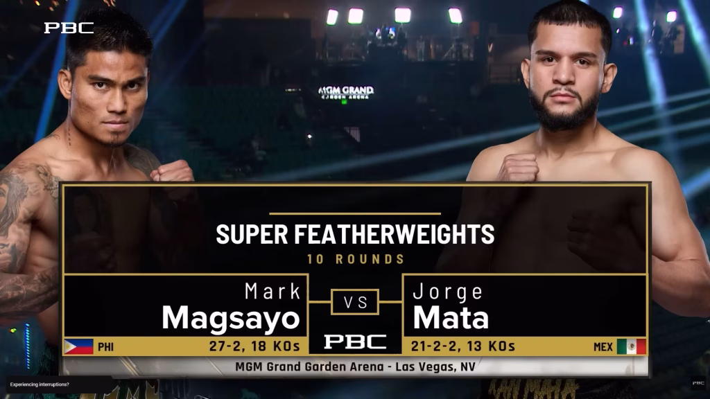 Mark Magsayo vs Jorge Mata – Jul 19, 2025