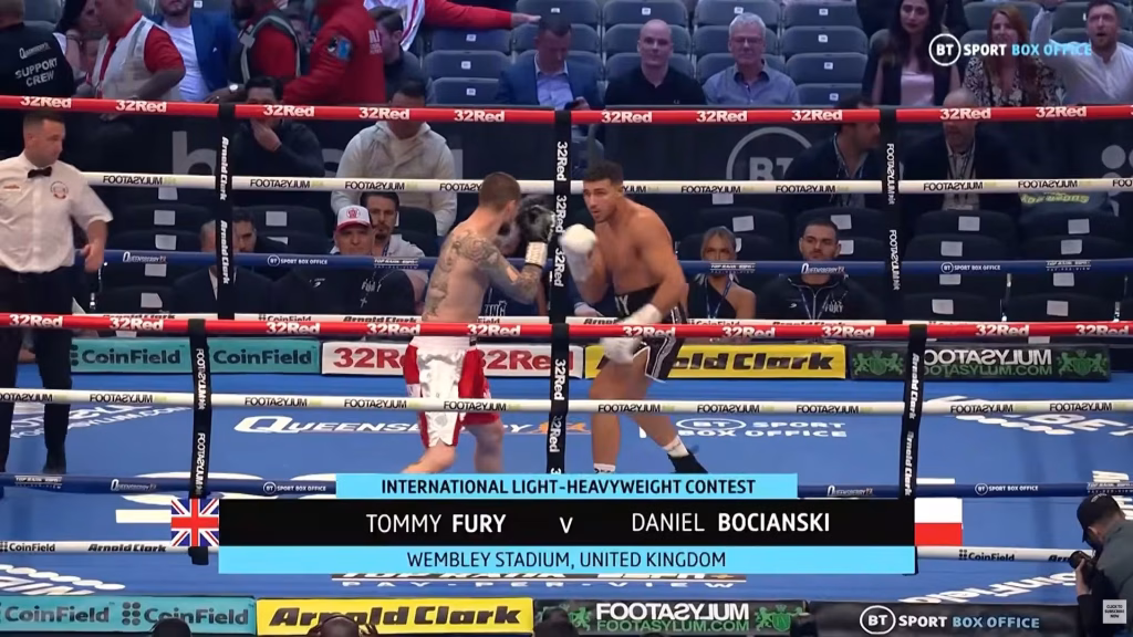 Tommy Fury vs Daniel Bocianski – Apr 23, 2022