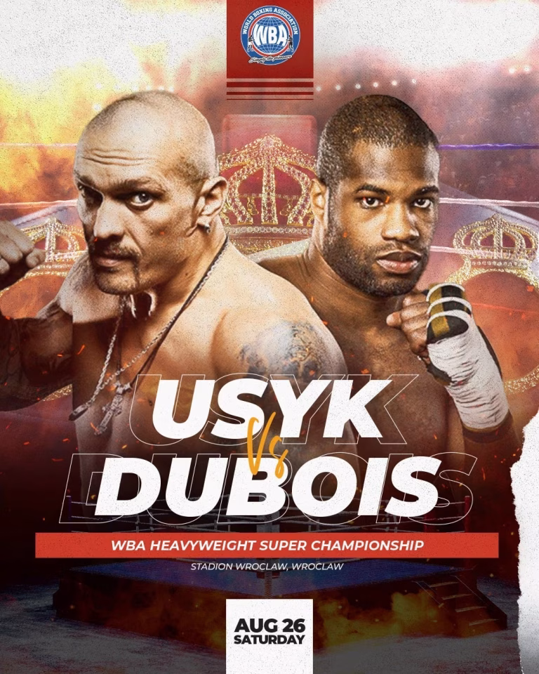 Oleksandr Usyk vs Daniel Dubois
