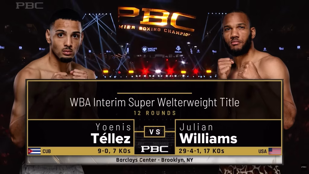 Yoenis Tellez vs Julian Williams – Mar 1, 2025