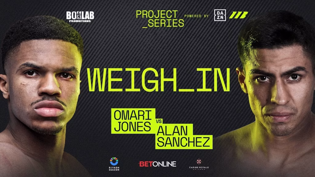 Omari Jones vs Alan Sanchez – Oct 2, 2026